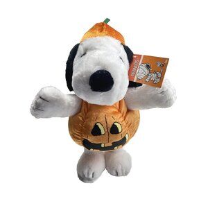 Peanuts Snoopy Large Halloween Door Greeter 21” Snoopy in Pumpkin Costume NEW